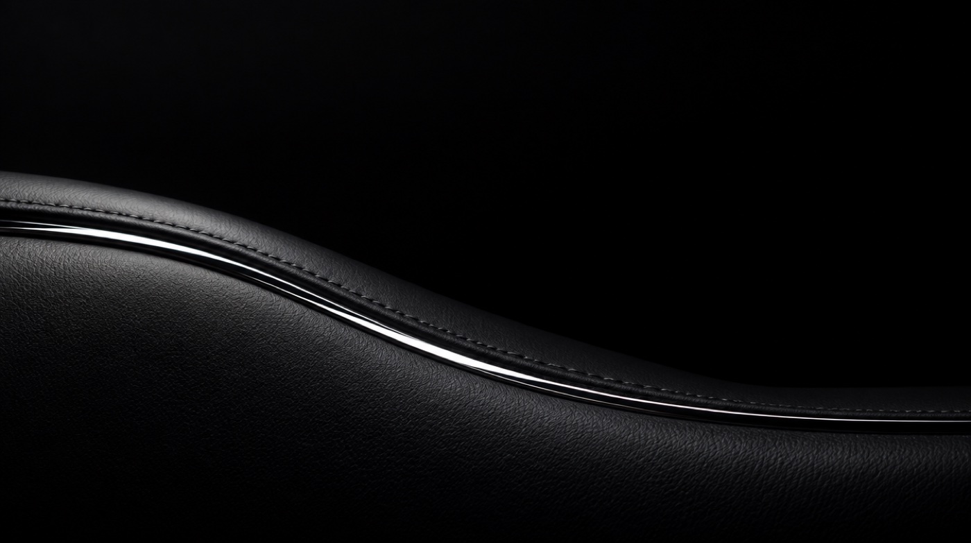 Leather and chrome