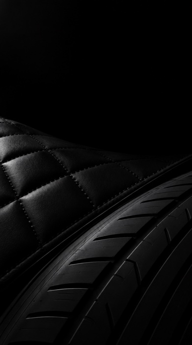 Leather and tires, iPhone