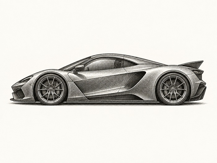 Silhouette, Engraving