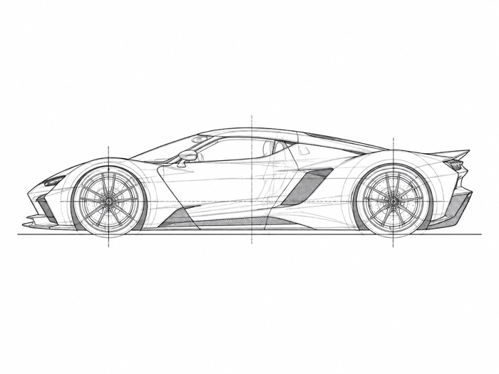 Silhouette, Technical drawing