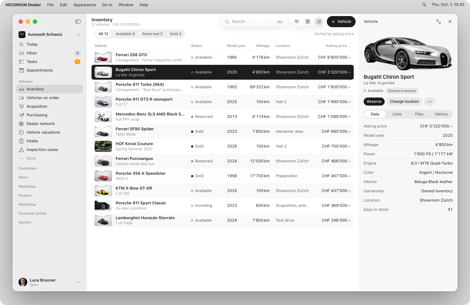 Vehicles, macOS, light